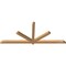 Ekena Millwork Kennewick Timber Gable Bracket, Western Red Cedar, 96"W x 40"H x 3 1/2"D x 3 1/2"F, 10/12 Pitch GBW096X40X0404KEN00SWR - alternate 4